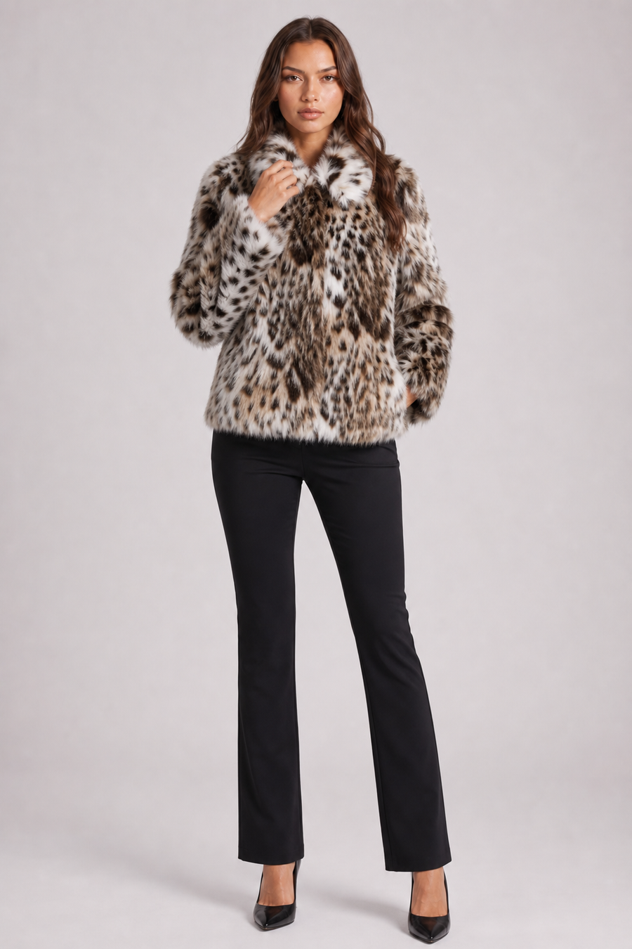 Bunda Freya s leopardím vzorem