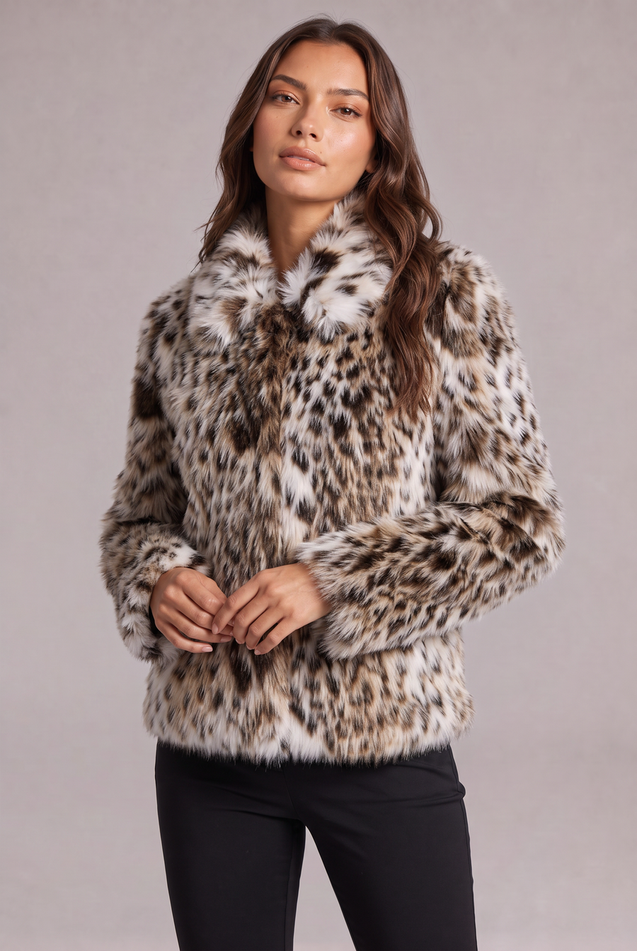 Bunda Freya s leopardím vzorem