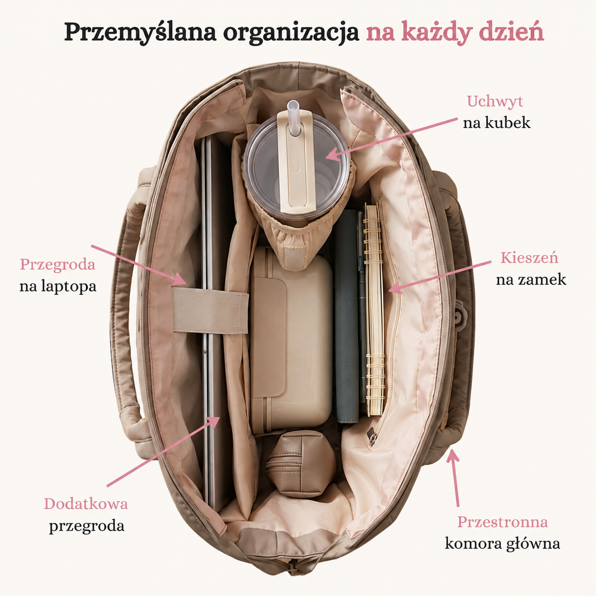 Kabelka Mirella pro každodenní nošení